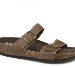'Roper' Women's Jezebel Two Strap Sandal - Brown