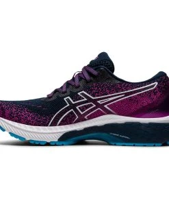 ASICS AMERICA CORP 'ASICS' Women's GT-2000 9 Knit - French Blue / White -Carhartt-shop 1012A867 400 SR LT GLB PNG 1280x1280 JPG 1024x1024@2x