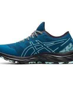 ASICS AMERICA CORP 'Asics' Women's Gel Excite Trail - Deep Sea Teal / Clear Blue -Carhartt-shop 1012B051 401 SR LT GLB PNG 1280x1280 JPG 1024x1024@2x