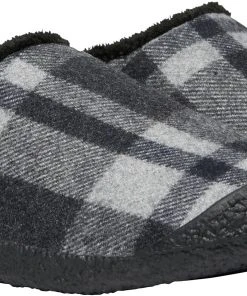 'Keen Outdoor' Women's Howser Slide - Black Plaid / Black