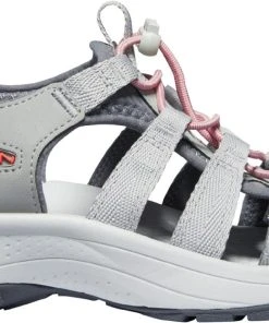 'Keen Outdoor' Women's Astoria West Sandal - Grey / Coral