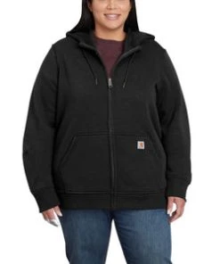 'Carhartt' Women's Clarksburg Full Zip Hoodie - Black