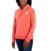 'Carhartt' Women's Clarksburg Logo Sleeve Graphic Hoodie - Electric Coral -Carhartt-shop 102791 Q48 WF22 b 300x300