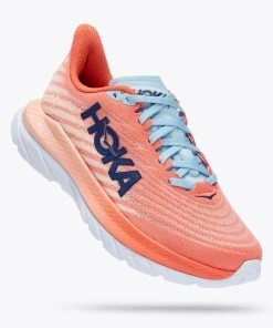 'HOKA' Women's Mach 5 - Camellia / Peach Parfait