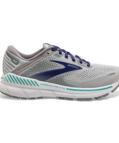 'Brooks' Women's Adrenaline GTS 22 - Alloy / Blue / Green