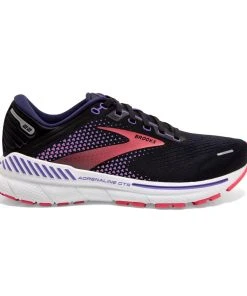 'Brooks' Women's Adrenaline GTS 22 - Black / Purple / Coral