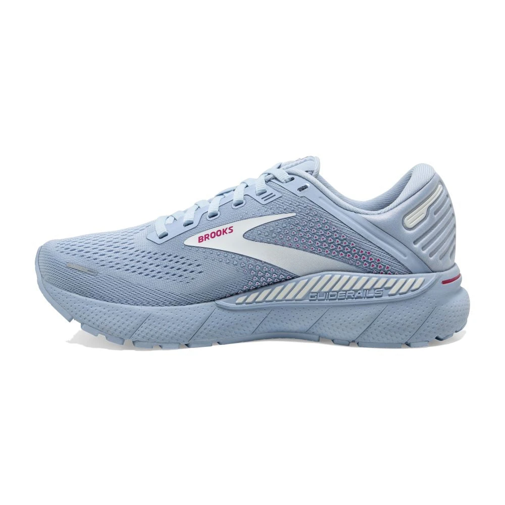 'Brooks' Women's Adrenaline GTS 22 - Kentucky Blue / White / Rose 8 'Brooks' Women's Adrenaline GTS 22 - Kentucky Blue / White / Rose - Image 6