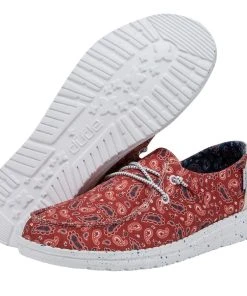 'Hey Dude' Women's Wendy - Bandana Americana -Carhartt-shop 121412170 WENDY BANDANA AMERICANA RIGHT LEFT 3 1 2048x2048 1fb5aaaa a7c6 4d50 a152 fba041febaa6 1024x1024@2x