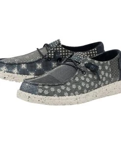 'Hey Dude' Women's Wendy Patch - Geo Coneflower