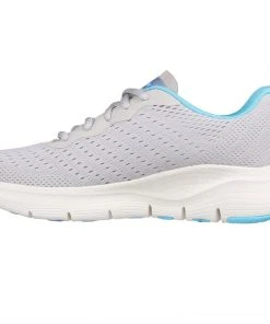 'Skechers' Women's Arch Fit-Infinity - Gray / Blue -Carhartt-shop 149722 GYBL E 1024x1024@2x