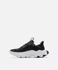 'Sorel' Women's Kinetic™ Breakthru Day Lace Sneaker - Black / White -Carhartt-shop 1986301 010 m 1024x1024@2x