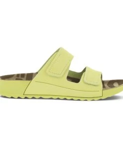 Ecco USA, Inc 'Ecco' Women's 2nd Cozmo Two Band Slide - Sunny Lime