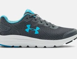 'Under Armour' Women's Surge 2 Running - Pitch Grey / Equator Blue