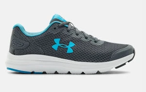 'Under Armour' Women's Surge 2 Running - Pitch Grey / Equator Blue 3 'Under Armour' Women's Surge 2 Running - Pitch Grey / Equator Blue