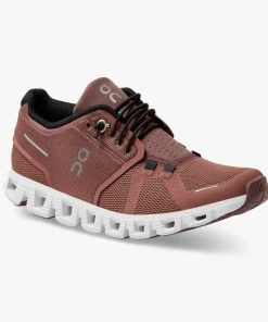 'On Running' Women's Cloud 5 - Rust / Black -Carhartt-shop 59.98898 cloud 5 ss22 rust black w g6 1024x1024@2x