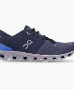 'On Running' Women's Cloud X 3 - Midnight / Heron