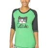 'Lazy One' Women's Cattitude Tall Tee - Green / Grey 1 'Lazy One' Women's Cattitude Tall Tee - Green / Grey -Carhartt-shop 8c0dca6bb6e782701f4de73e81b2cb0c 300x300