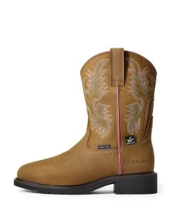 'Ariat' Women's 9" Krista EH MetGuard Steel Toe - Brown