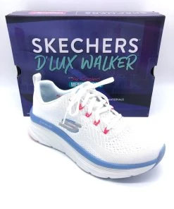 'Skechers' Women's D'Lux Walker-Fresh Finesse - White / Pink / Blue 12 'Skechers' Women's D'Lux Walker-Fresh Finesse - White / Pink / Blue -Carhartt-shop IMG 4312 1024x1024@2x