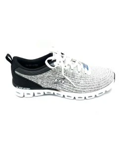 'Skechers' Women's Glide-Step Sport-Head Start - White / Black