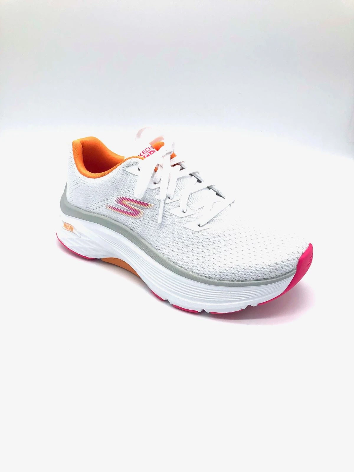 'Skechers' Women's Max Cushioning Arch Fit - White 6 'Skechers' Women's Max Cushioning Arch Fit - White - Image 4