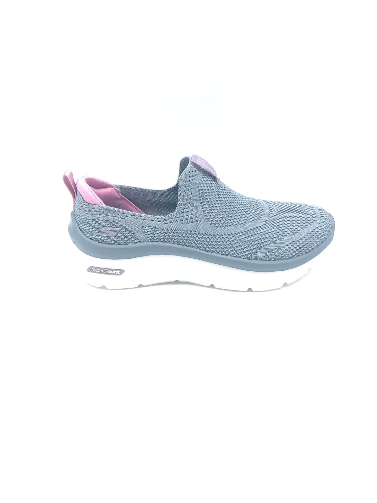 'Skechers' Women's GOwalk Hyper Burst Solar Winds - Gray / Pink 3 'Skechers' Women's GOwalk Hyper Burst Solar Winds - Gray / Pink