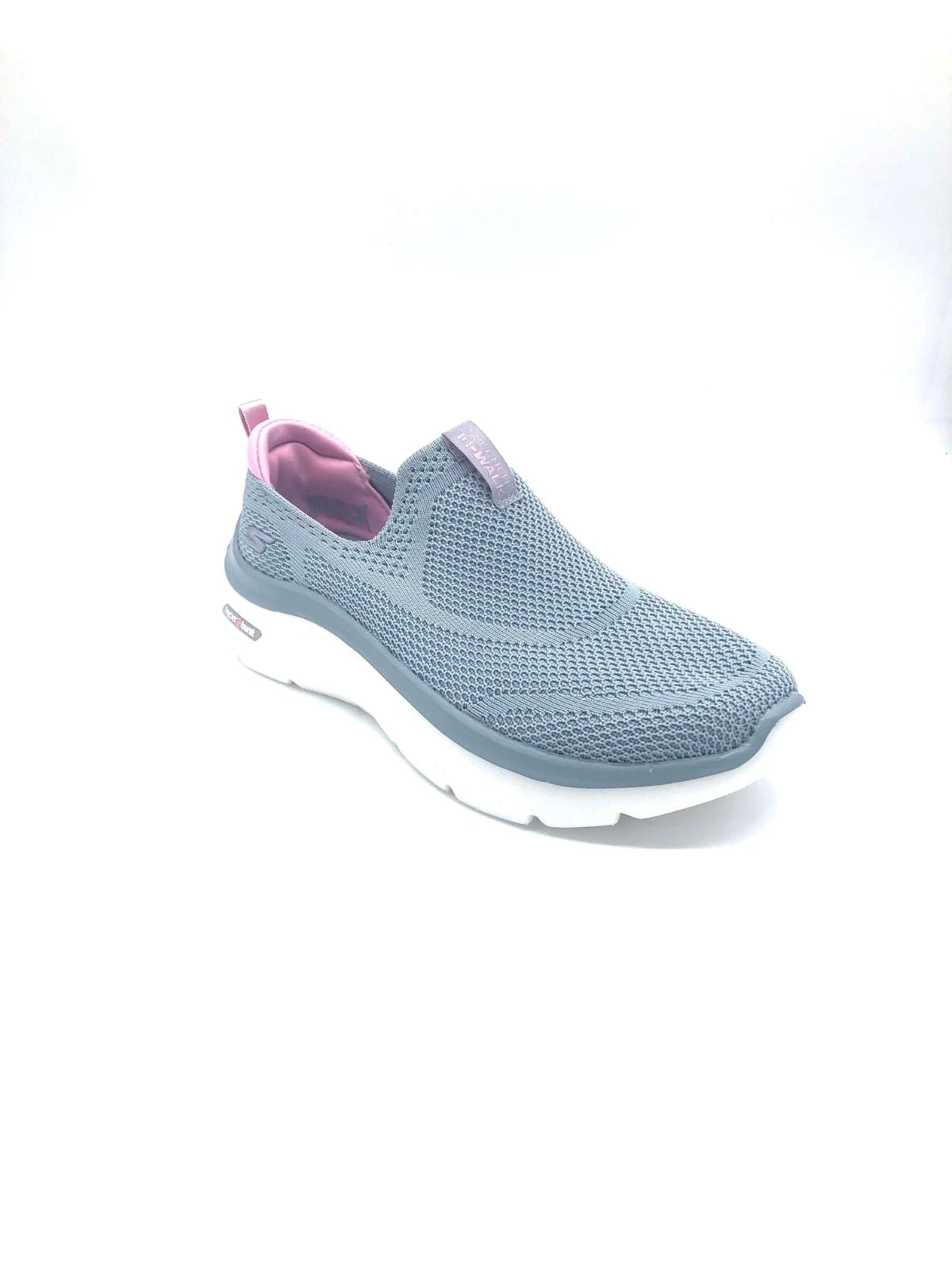 'Skechers' Women's GOwalk Hyper Burst Solar Winds - Gray / Pink 5 'Skechers' Women's GOwalk Hyper Burst Solar Winds - Gray / Pink - Image 3