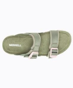 'Merrell' Women's Alpine Cush Slide Sandal - Lichen -Carhartt-shop MRLW J004298 032321 S22 TOP 1024x1024@2x