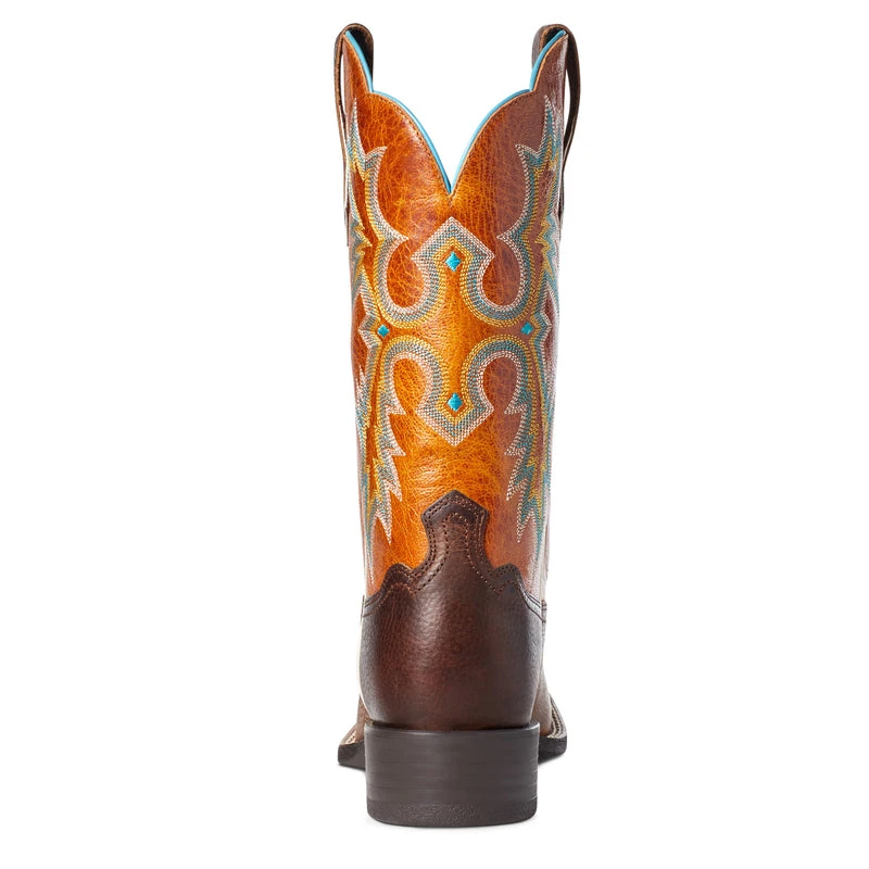 'Ariat' Women's Tombstone Western Square Toe - Hickory 5 'Ariat' Women's Tombstone Western Square Toe - Hickory - Image 3