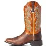 'Ariat' Women's Tombstone Western Square Toe - Hickory