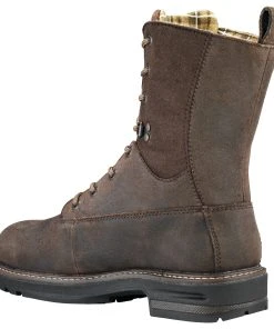 'Timberland Pro' Women's 8" Hightower 600GR Insulated WP Alloy Toe - Dark Brown -Carhartt-shop TB0A1Q66001 alt3 1024x1024@2x