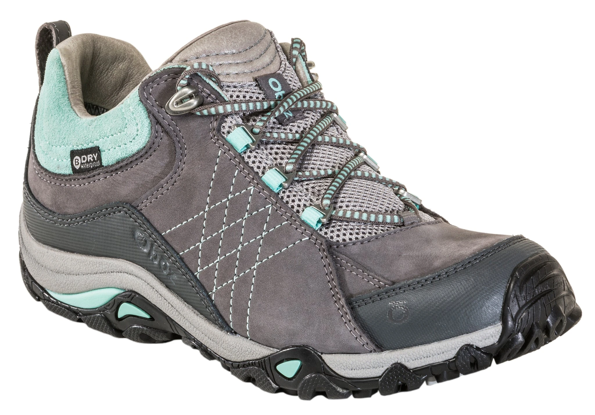 Oboz Footwear 'Oboz' Women's Sapphire Low WP Hiker - Charcoal / Beach Glass 4 Oboz Footwear 'Oboz' Women's Sapphire Low WP Hiker - Charcoal / Beach Glass - Image 2