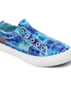 'Blowfish Malibu' Women's Play Slip On - Turquoise Tie Dye