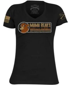 'Grunt Style' Women's Mama Bear Tee - Black