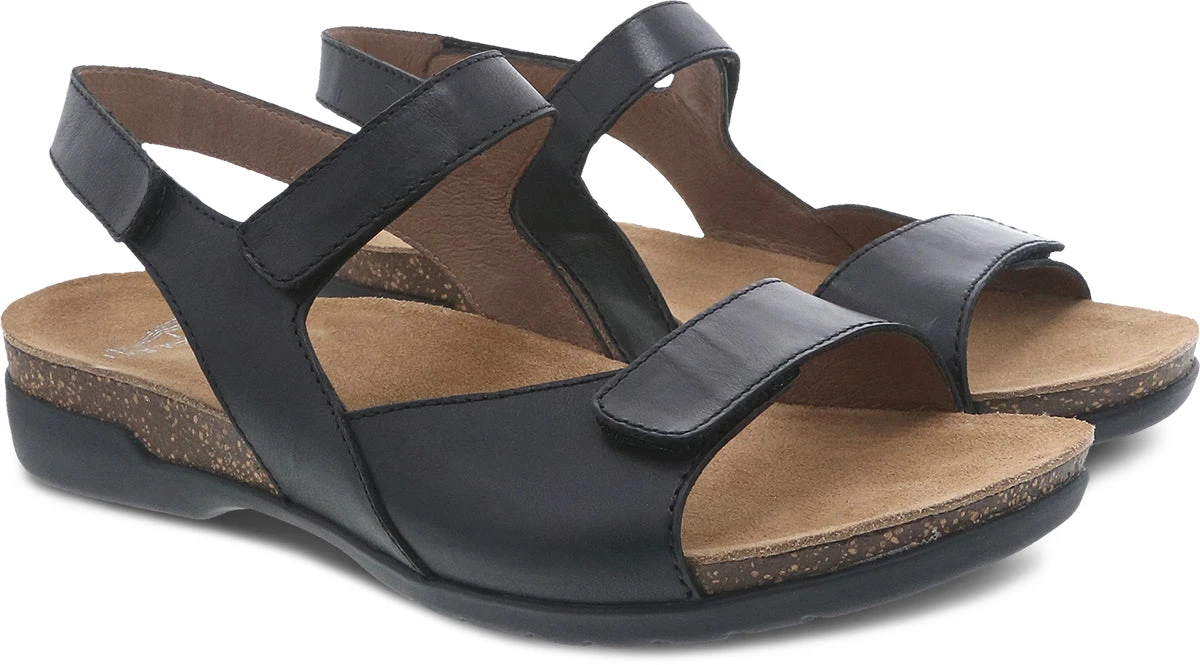'Dansko' Women's Ronda - Black Waxy Burnished 7 'Dansko' Women's Ronda - Black Waxy Burnished - Image 5