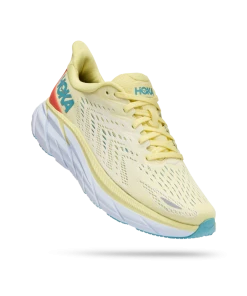 'Hoka' Women's Clifton 8 - Yellow Pear / Sweet Corn
