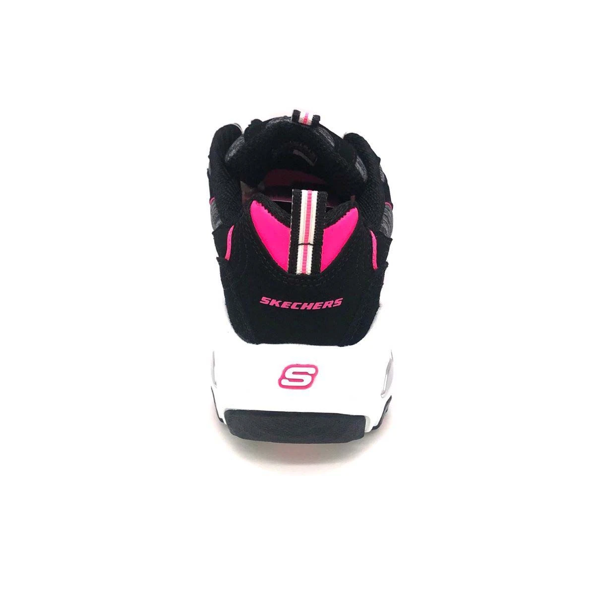 'Skechers' Women's D'Lites Me Time - Black / Hot Pink 5 'Skechers' Women's D'Lites Me Time - Black / Hot Pink - Image 3