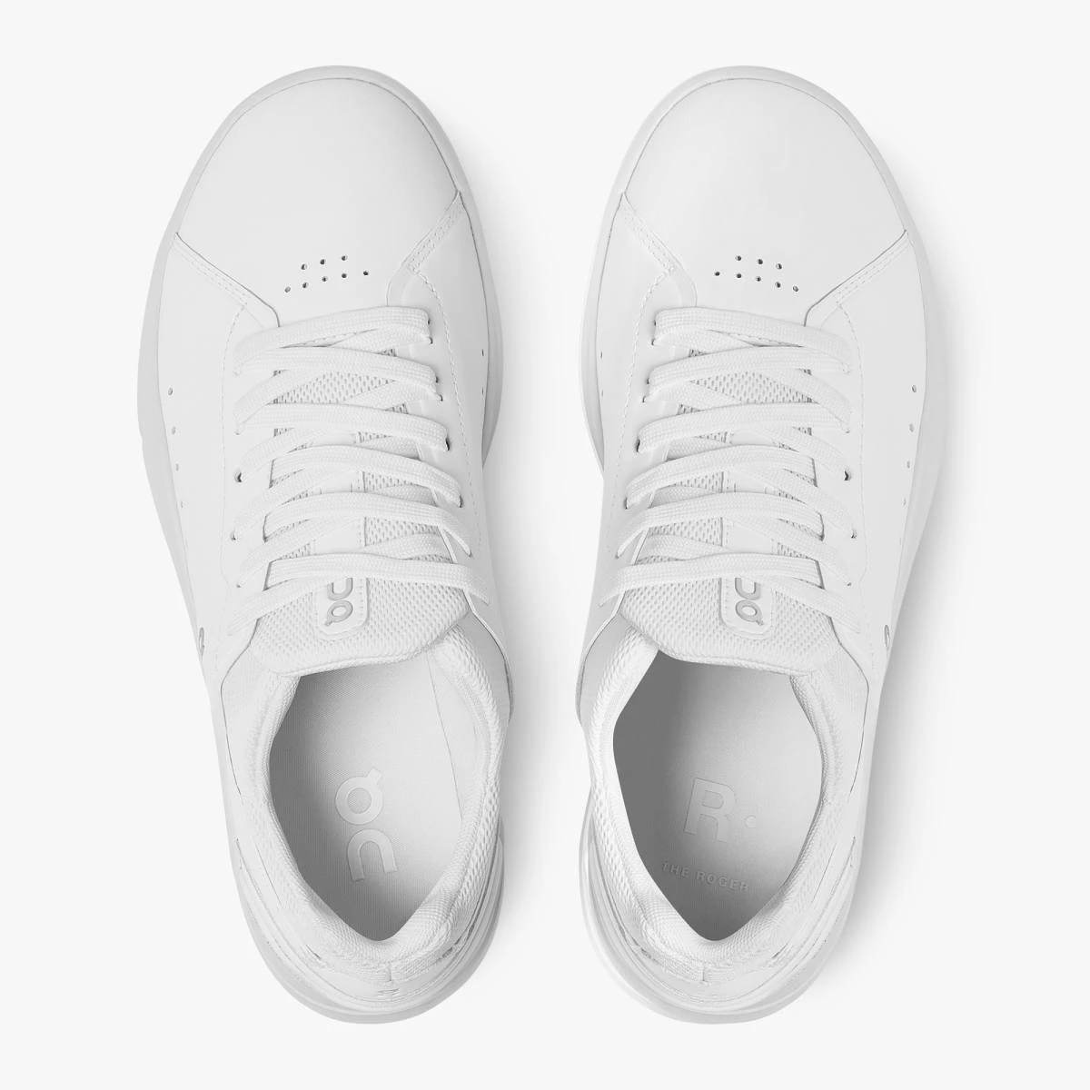 'On Running' Women's THE ROGER Advantage 1 Tennis Sneaker - White 4 'On Running' Women's THE ROGER Advantage 1 Tennis Sneaker - White - Image 2