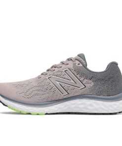 'New Balance' Women's Fresh Foam 680v7 - Logwood W/Ocean Grey & Bleached Lime Glo -Carhartt-shop w680lr7 3 1024x1024@2x